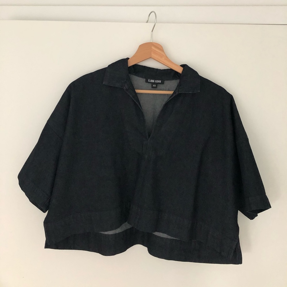 Ilana kohn Leon denim top